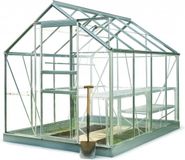 Royal well Halls Greenhouses Tuinkas Popular 86 - Aluminium, 195x257x193 cm