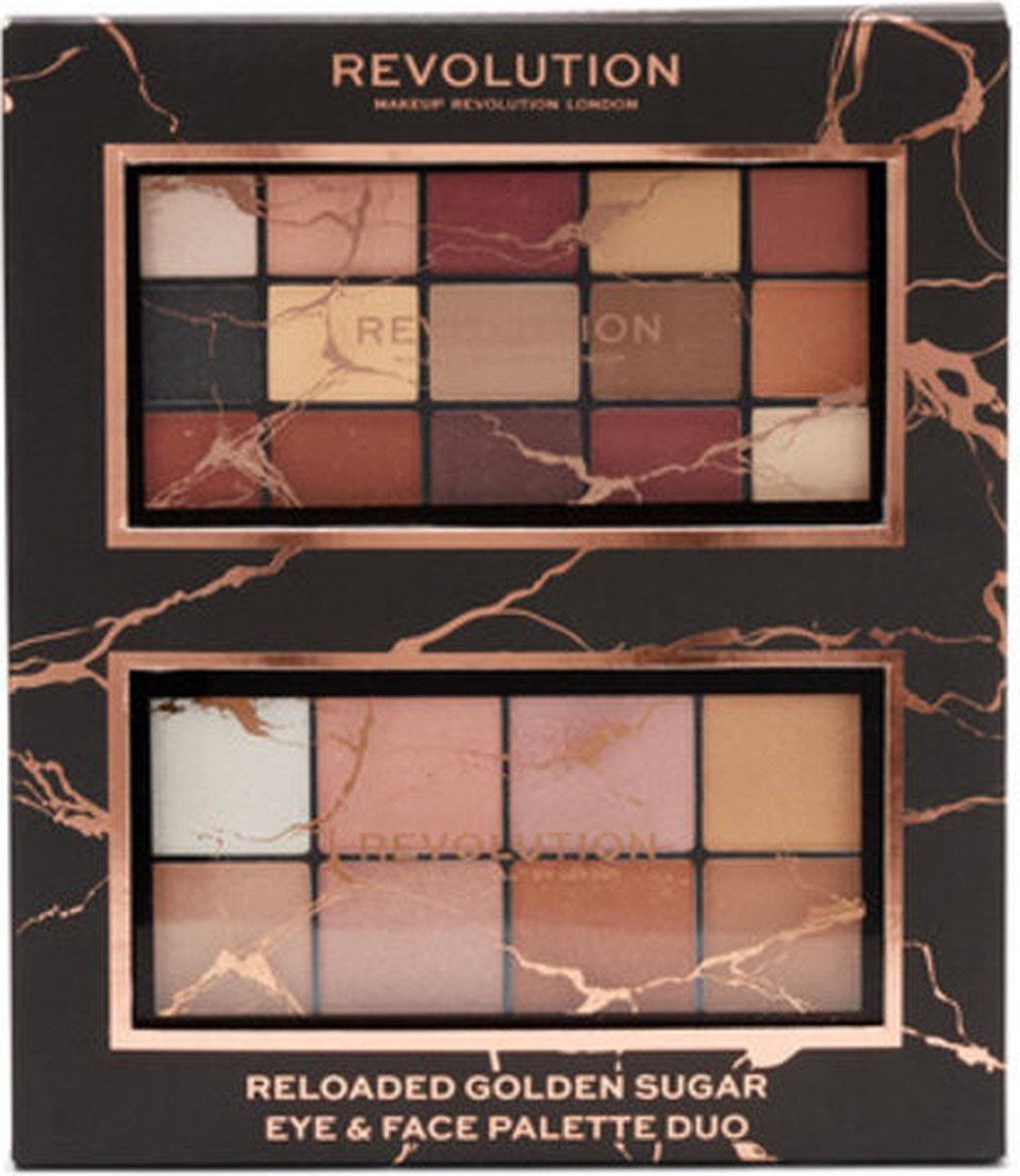 Makeup Revolution Reloaded Golden Sugar Eye & Face Palette Set