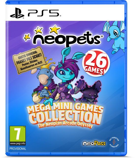Mindscape Neopets Mega Mini Games Collection Day One Edition - PS5