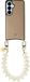 AVY Leren Hoesje Geschikt voor Samsung Galaxy S26 Plus | Compatibel met MagSafe | Leather Case met Telefoonkoord | Polsband | Beige | Cupid Beige