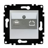 WESA Standaard internetstopcontact, eenvoudige installatie met verschillende designs.