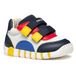 Geox B Iupidoo Boy C Sneaker Baby Jongens, Wit/Navy Blauw, 24 EU