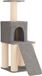 vidaXL Arbre à chat sisal gris clair 146 cm