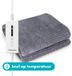Tomado TEB1803G - Elektrische bovendeken 1 persoons - Warmtedeken - Omslagdeken - Superzachte fleece stof - 180 x 130 cm