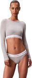 Calvin Klein Lightly Lined Bralet Grey Heather Taille: M