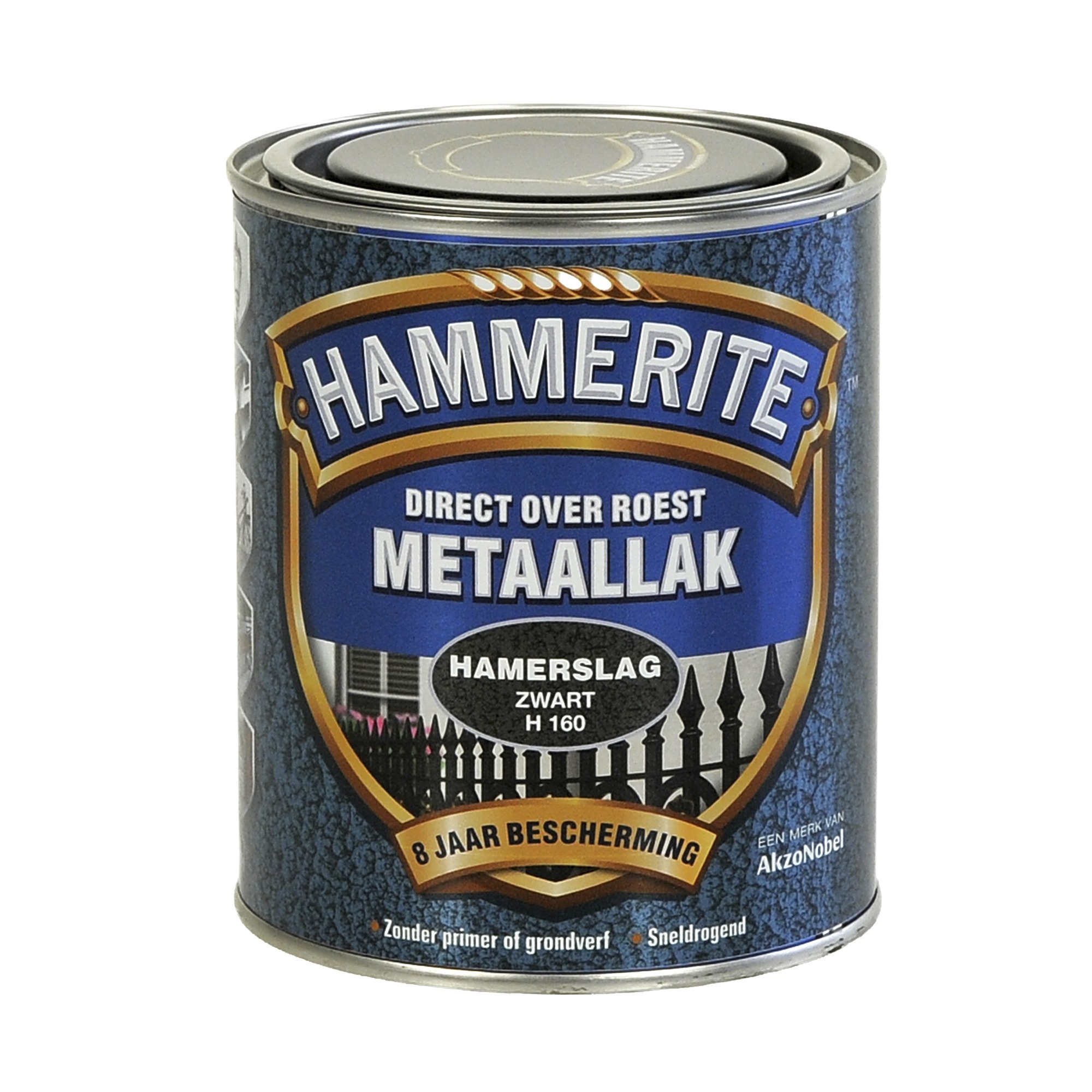 Hammerite Hammerite zwart 750 ml per stuk