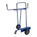 Wiltec Chariot à panneaux - 840 x 700 x 1265 mm - Capacité max. 300 kg - avec 4 roues caoutchouc/acier - Diable pour la manipulation et le transport de grandes plaques de plâtre