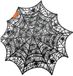 Buitengewoon de boet Halloween Placemat Spinnenweb 50 cm