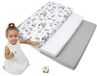Medi Partners 3-delige hoeslakenset voor babybed, 60 x 120 cm, 100% katoen