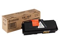 Kyocera TK-160 Toner Cartridge - Black - 2,500 Pages - Original
