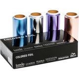 Wella Professionals Alufolie 4 Rollen Gekleurd 12cm x 50m