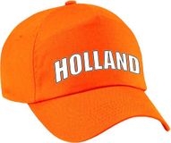 Bellatio Decorations Holland fan pet / cap oranje - kinderen