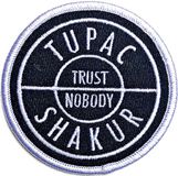 Rock Off Tupac - Trust Patch - Zwart