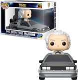 Funko Back To The Future Doc with Time Machine (Pop! Rides Deluxe) vinylfiguur 133