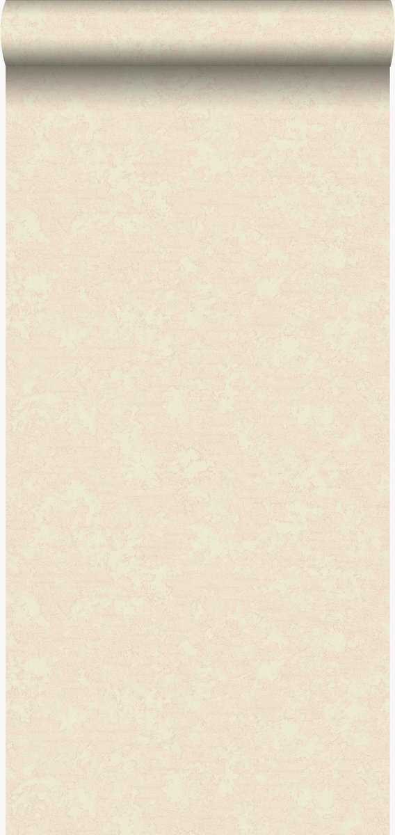 Origin Wallcoverings behang effen crème beige - 346203 - 53 cm x 10,05 m