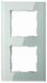 REV Ritter Architaste Optima Glas Cadre 2-fach Cadre de recouvrement