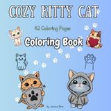 Cozy Kitty Cat Coloring Book