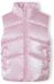 Minoti Gewatteerde Bodywarmer Meisjes Metallic Roze - Gevoerd