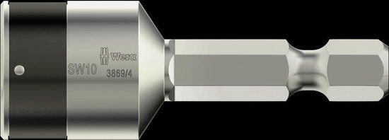 Wera 3869/4 Dopbit RVS - 13 x 50 mm - 1/4"