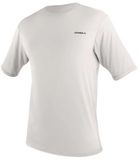 O'Neill Wetsuits Basic Skins Sun Korte Mouw Rash Guard Wit XL Man