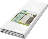 Outsunny housse de rechange pour serre étanche avec fermeture éclair - Housse de serre - Housse de rechange - Couverture de serre - Blanc