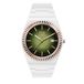 Ice-Watch ICE power PW1 White Khaki radial RG - Montre blanche pour homme avec bracelet en silicone - 025772 (41mm)