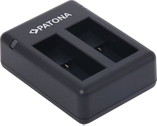 PATONA 9885 Dual USB Charger for GoPro Hero 9 / 10 / 11 - Black