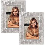 Zep - Fotolijstje - 26 x 36 cm - Zilver - 2 stuks