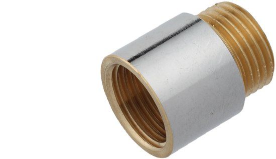 KIRCHHOFF MS Verlengstuk - Chroom - 1/2" x 20 mm