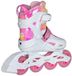 Powerslide Universe 4w Inline Skates Réglables Blanc EU 33-36