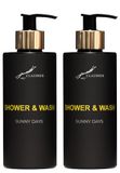 Claudius Cosmetics B.V. Claudius Cosmetics Shower & Wash Sunny Days 300 ml – set van 2 stuks