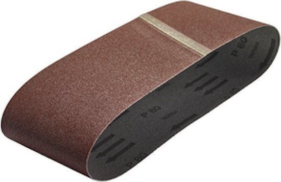 Wolfcraft Schuurbanden 100 x 560 mm - Korrel 40 / 80 / 120 - 9 stuks