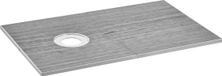 VEVOR Douchebakset 1524x965 mm met douchebak en afvoer