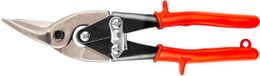 Dubbele Grupa Topex Blikschaar - 250 mm - Links - Ergonomische Handgreep