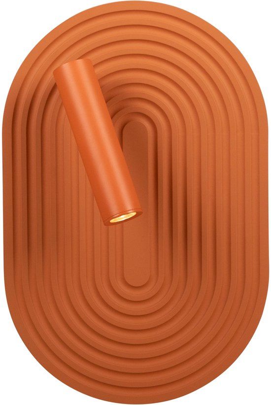 Lucide CARMINO - Wandlamp - LED - 1x12W 2700K - Terracotta