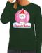 Bellatio Decorations Shoppartners Bv Foute kersttrui eenhoorn magical christmas - groen - voor dames 2XL