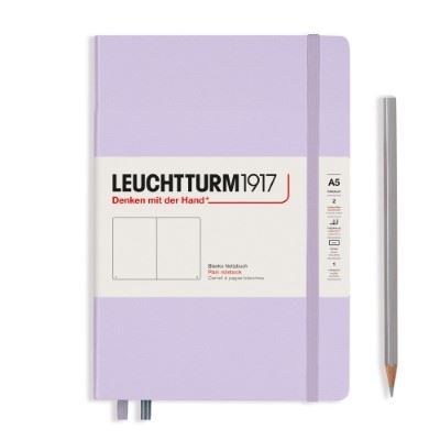 Leuchtturm Notitieboek A5 Hardcover Lila Blanko