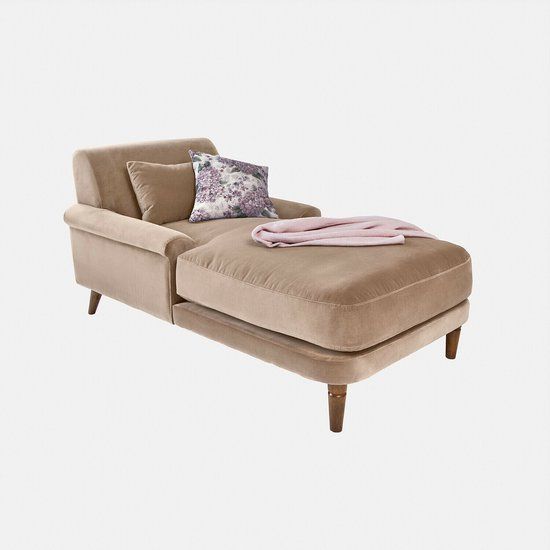 Loberon Chaise longue Jouvrelle beige