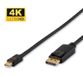 Microconnect DP-MMG-100MB DisplayPort kabel 1 m Mini DisplayPort Zwart
