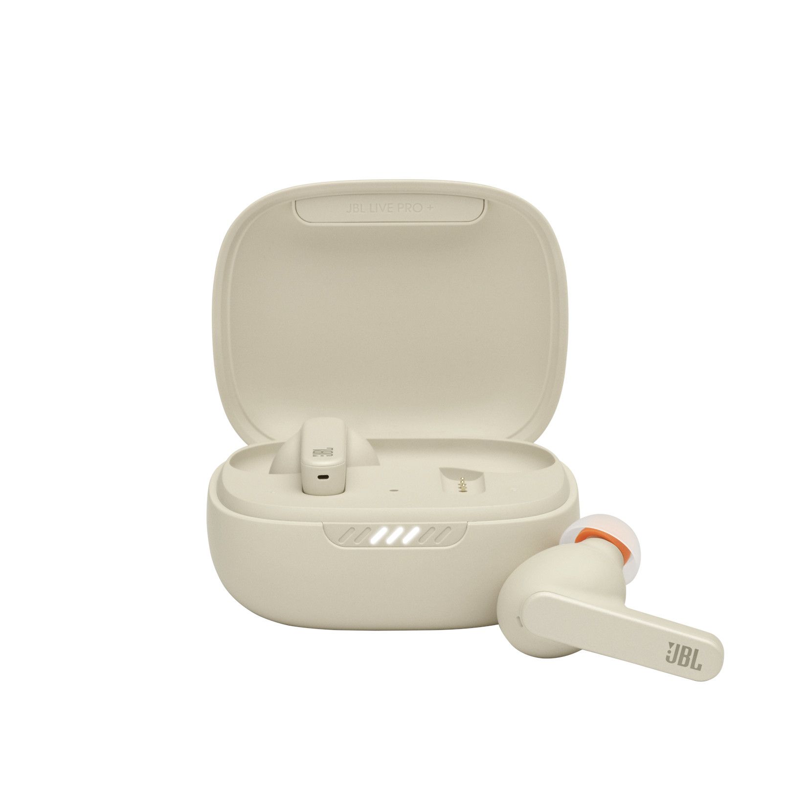 JBL Live Pro+ NC - Draadloze In-ear Headset - Beige