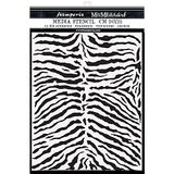Stamperia KSTD101 Dikke Stencil cm 20X25-Savana Zebra Patroon, Veelkleurig, 20 x 25 cm, 2