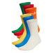 ADIDAS ORIGINALS Sokken 'Trefoil Cushion' blauw / geel / groen / oranje / rood / wit