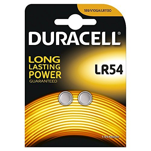 Duracell Alkaline knoopcellen LR54, 1,5 V, 2 stuks