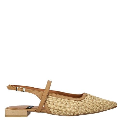 Angel Alarcon slingback loafers beige