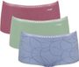Sloggi Go Crush Short Culotte 3 Unités Multicolore XL Femme