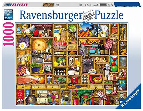 Ravensburger Spieleverlag Kurioses Küchenregal: 1000pc Puzzle