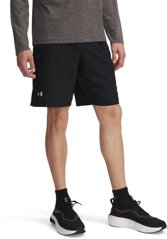 Under Armour Launch 9'' Shorts Heren - Zwart - XL
