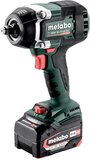 Metabo SSW 18 LTX 800 BL 18V Li-ion Accu Slagmoersleutel Set (2x 5.2Ah) In Metabox - 800Nm