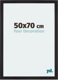 Your Decoration - Cadre puzzle 50x70 cm - Bois noir grainé