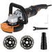 MAXXT Betonschuurmachine 1500 W – 1000 – 8500 omw/min, 7 instelbare snelheden, afneembare bescherming, 2 diamantslijpschijven meegeleverd